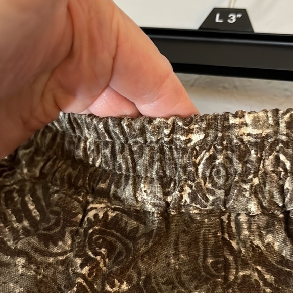 Coldwater Creek linen/ rayon wide legged pants. Size Medium. - Picture 7 of 7